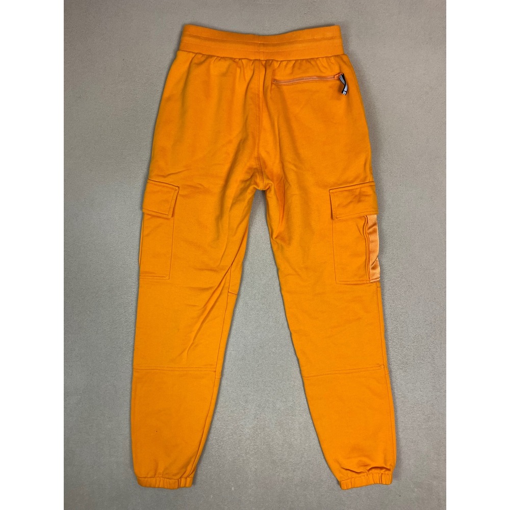 Alo Yoga Orange Cargo Sweatpants Joggers Size S Cotton Blend Activewear - Picture 11 of 14